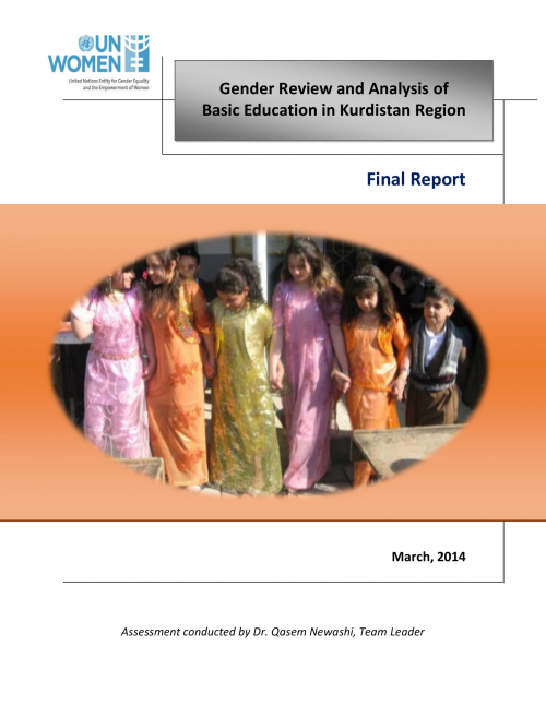 UNWomen - Gender Review and Analysis of Basic Education in Kurdistan Region