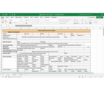 health_facility_assessment_template1