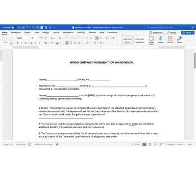 works_contract_agreement_for_an_individual