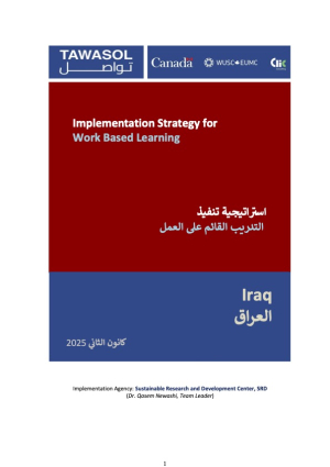 Implementation Strategy for Work Based Training